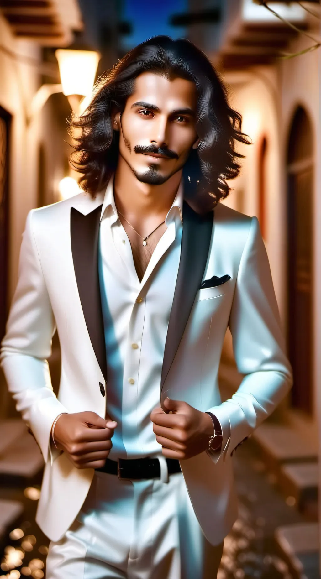 ai character: Mustafa Yusuf background