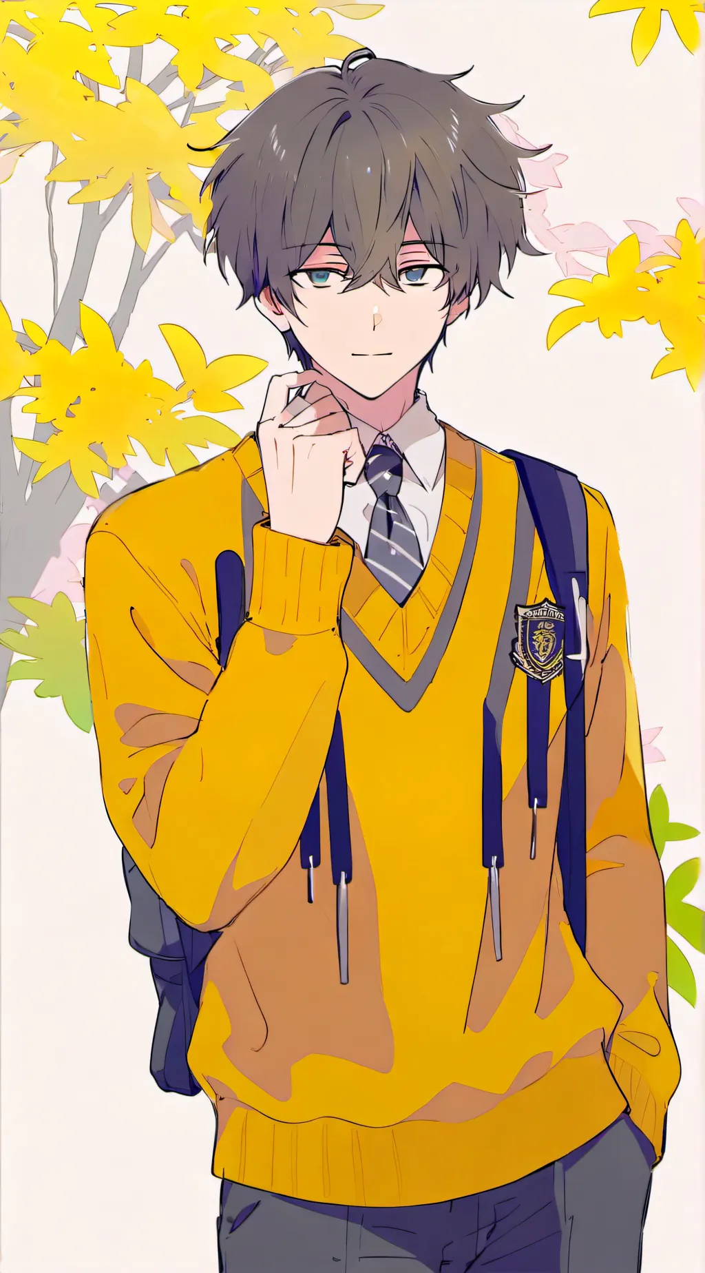 ai character: liam background
