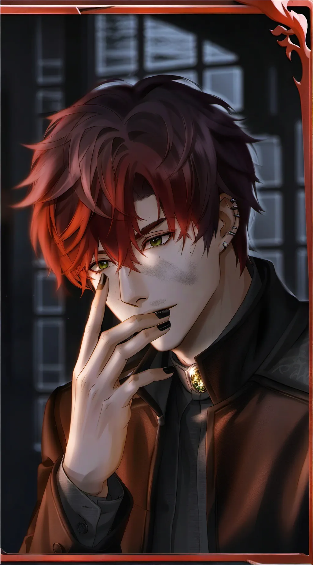 ai character: todoroki  background