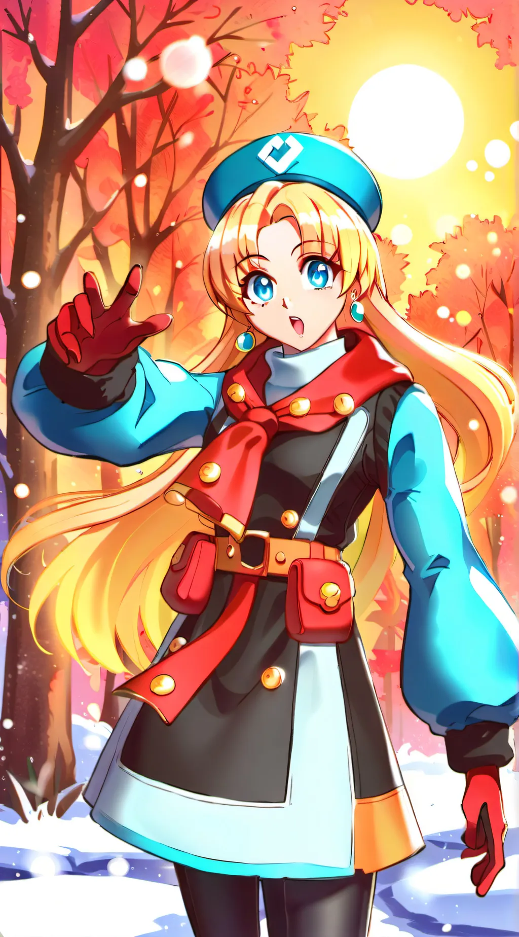 ai character: Kalinka Cossack background