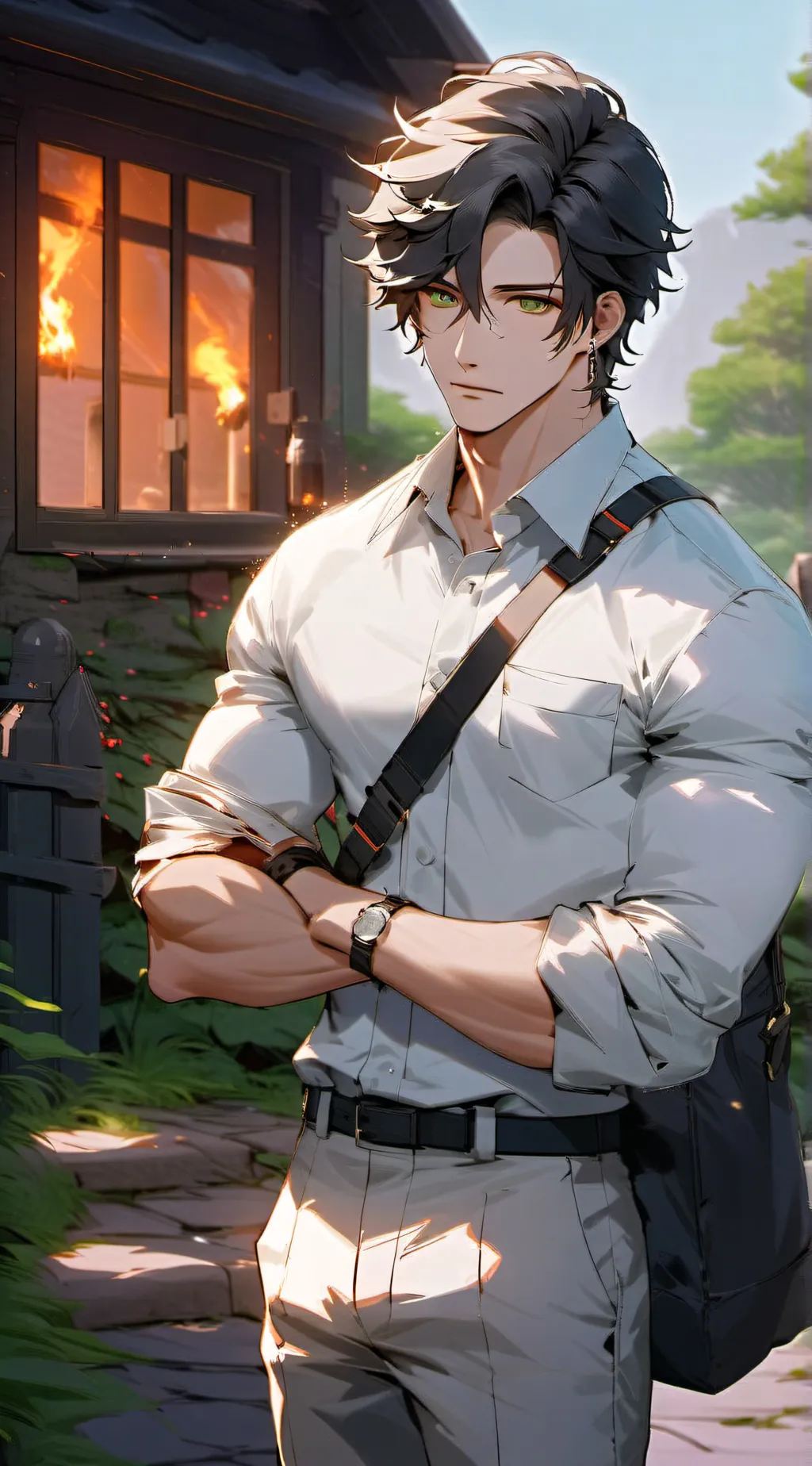ai character: Darious  background