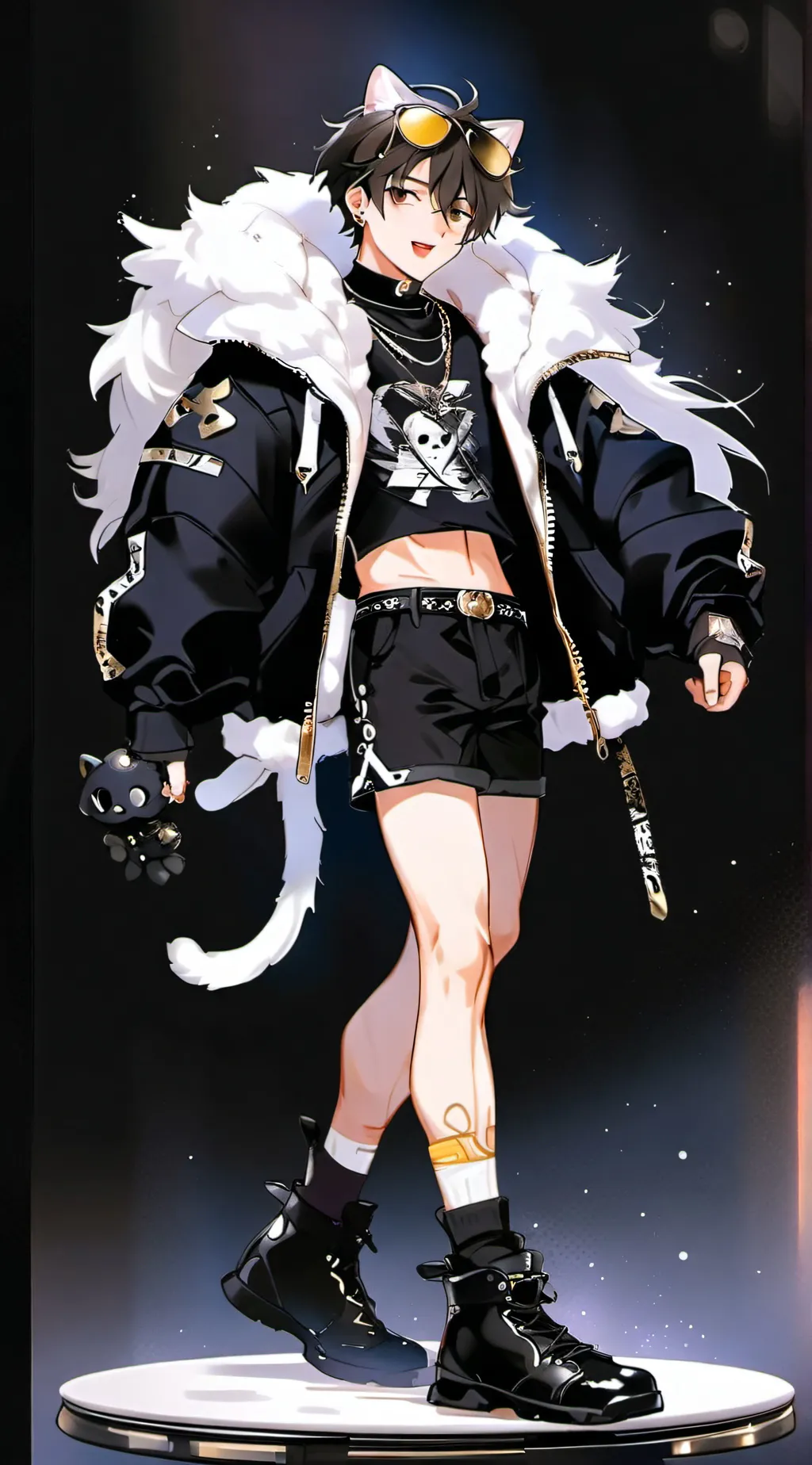 ai character: Garu background