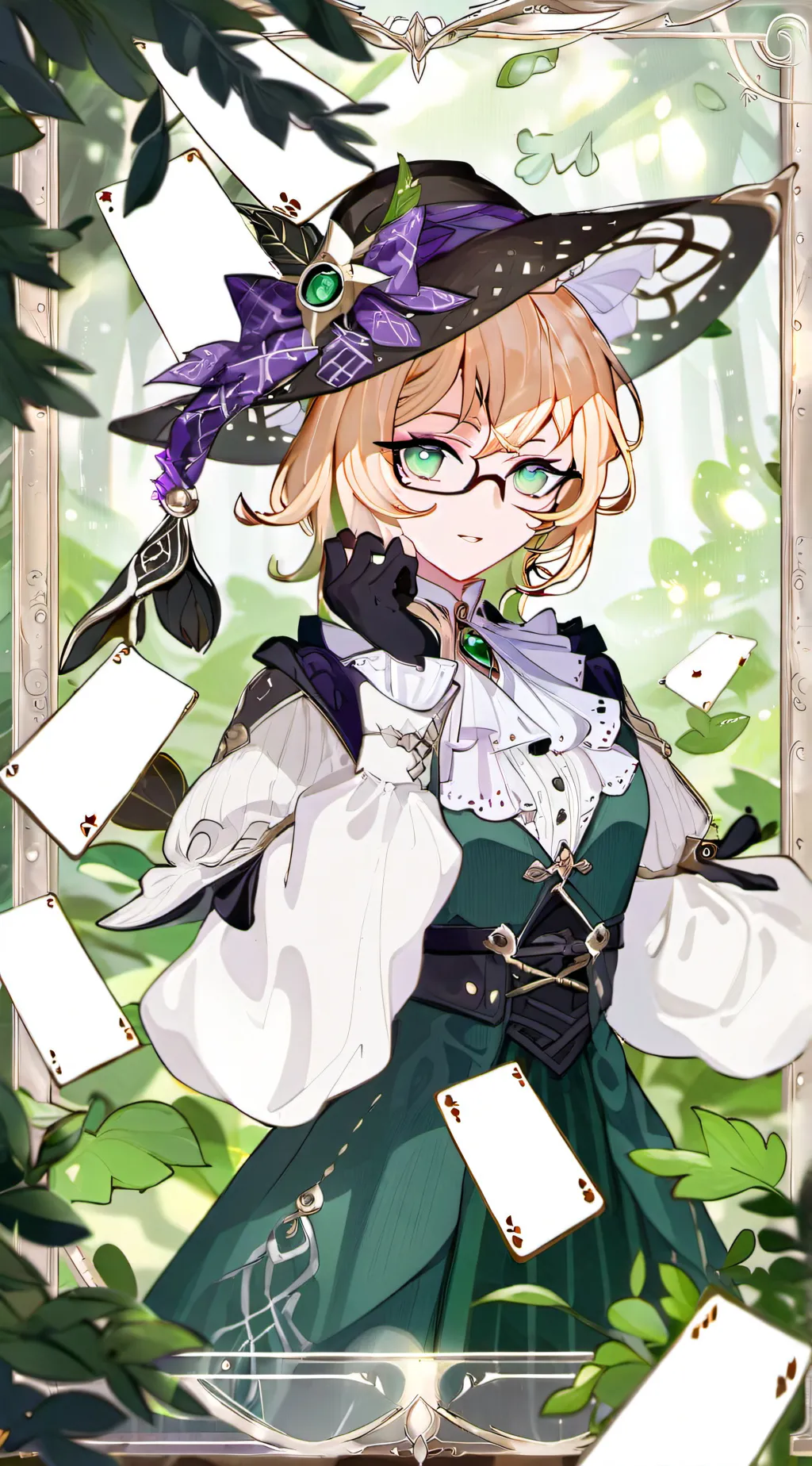 ai character: Emilie  background