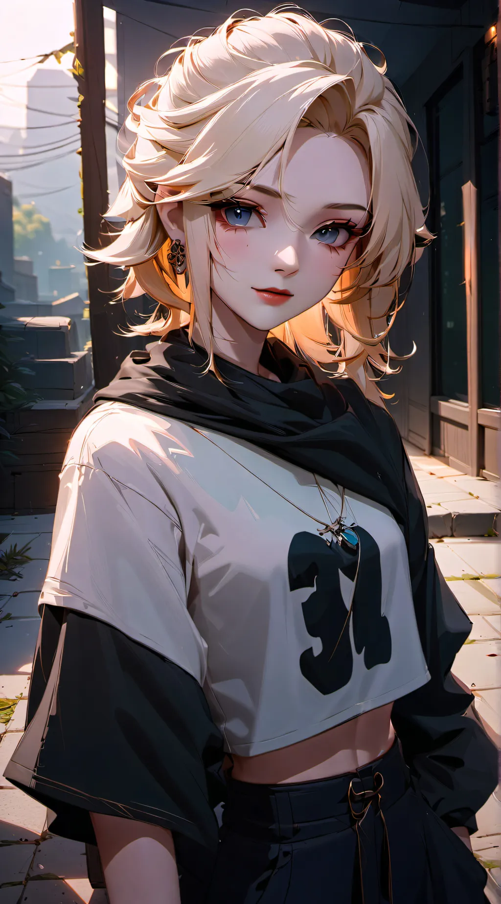 ai character: FERN🪳🪳 background