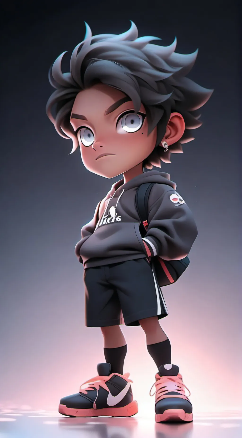 ai character: ee background