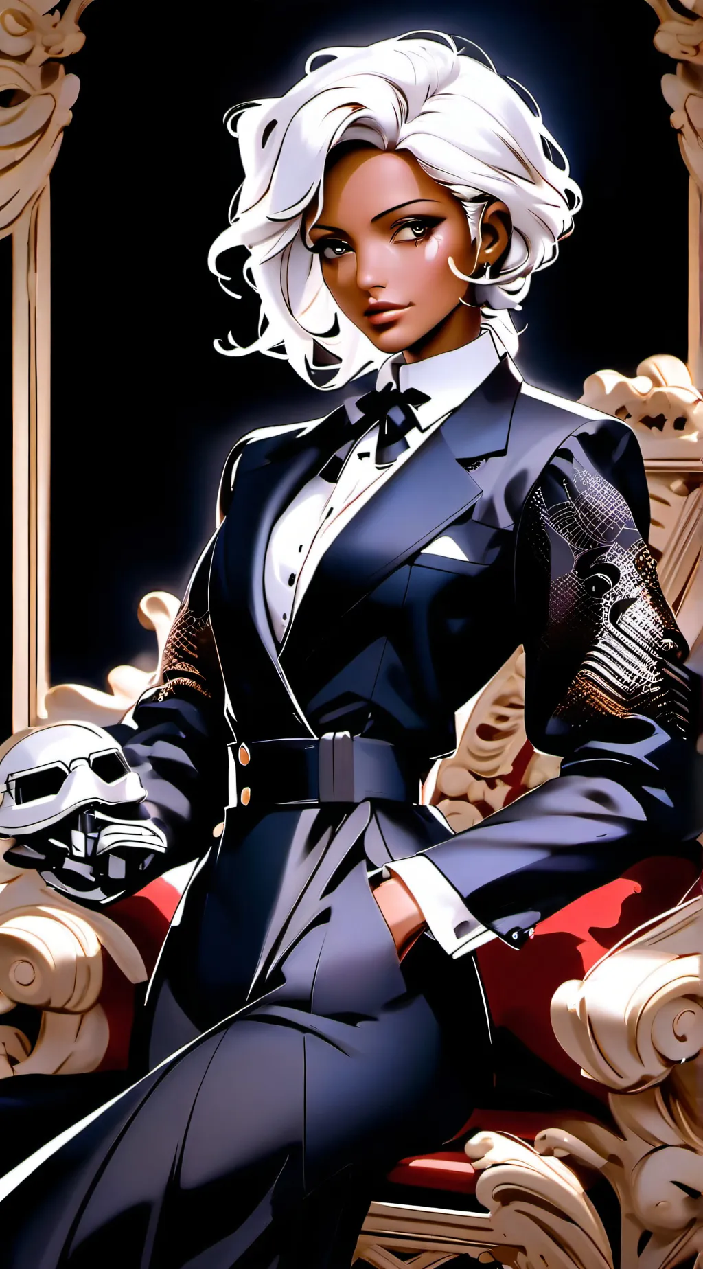 ai character: Alexis Aurora II. background
