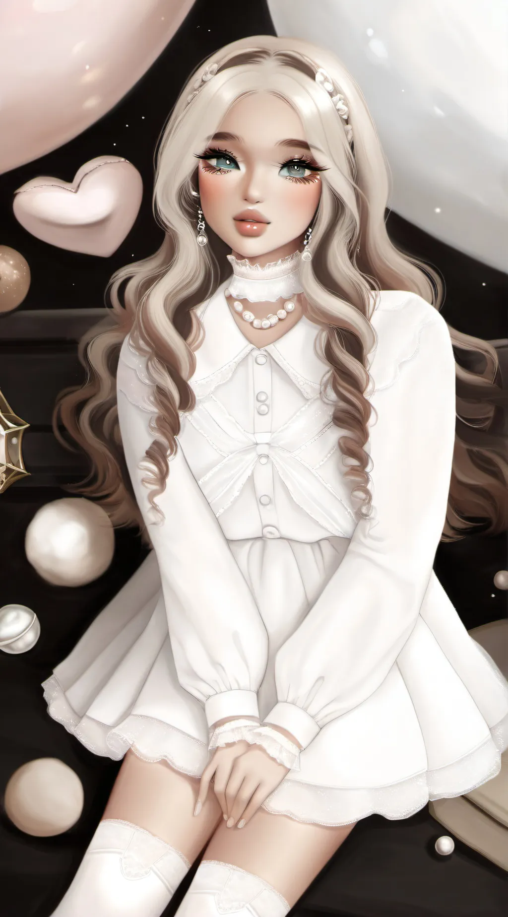 ai character: Vilte background