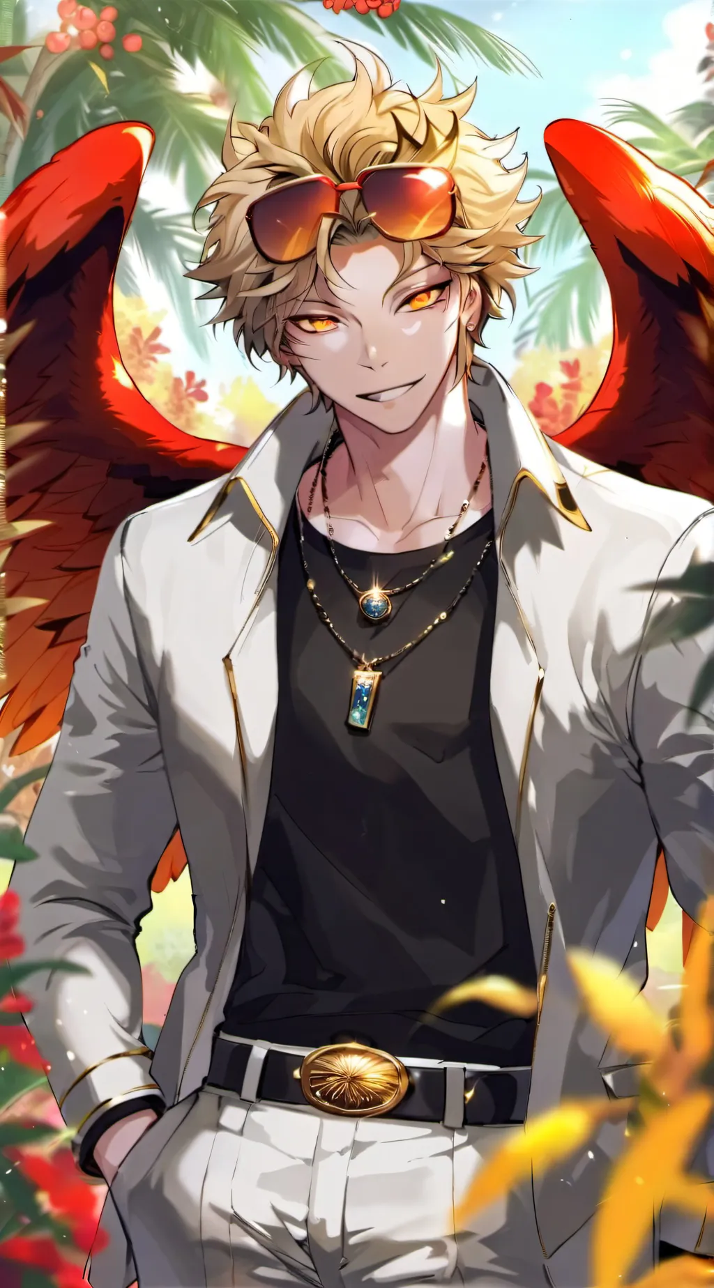 ai character: Mha background