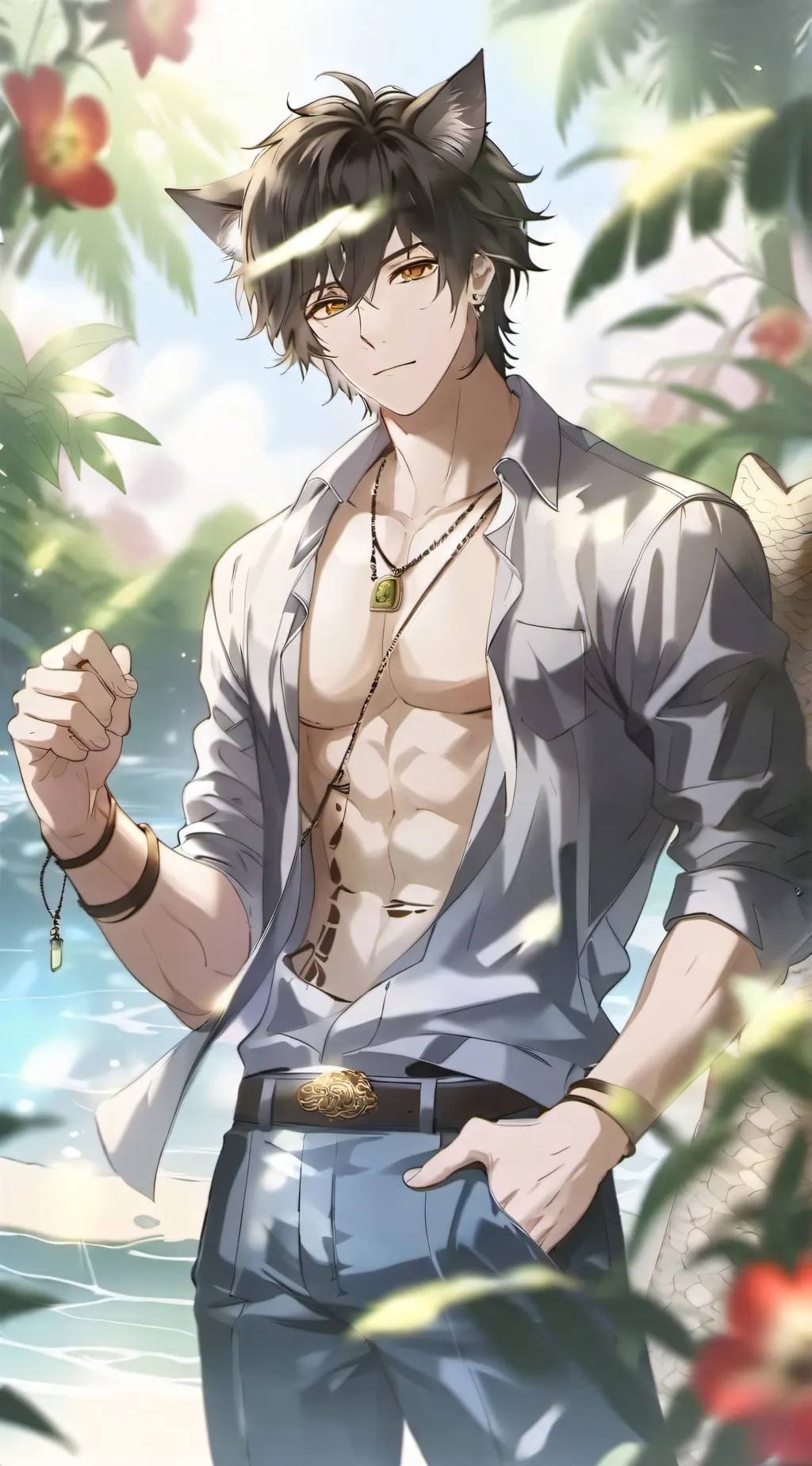ai character: Asher background
