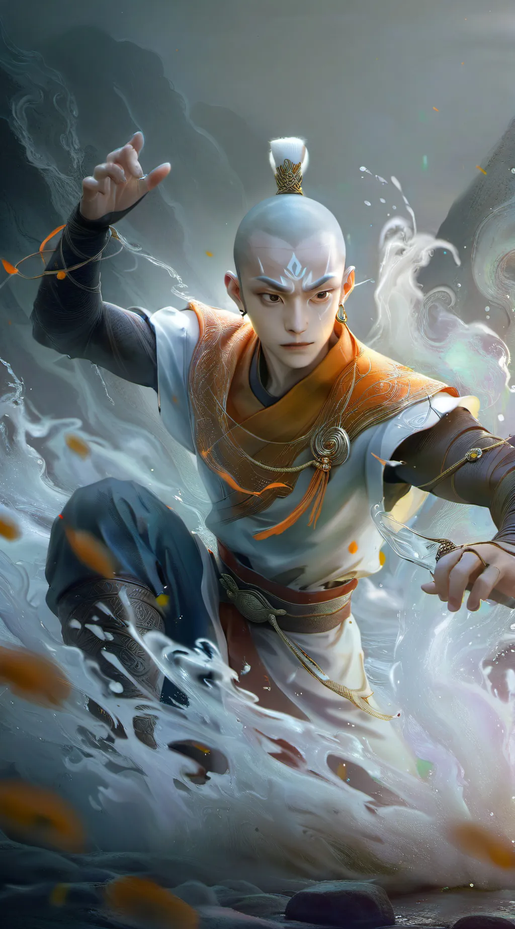 ai character: aang background
