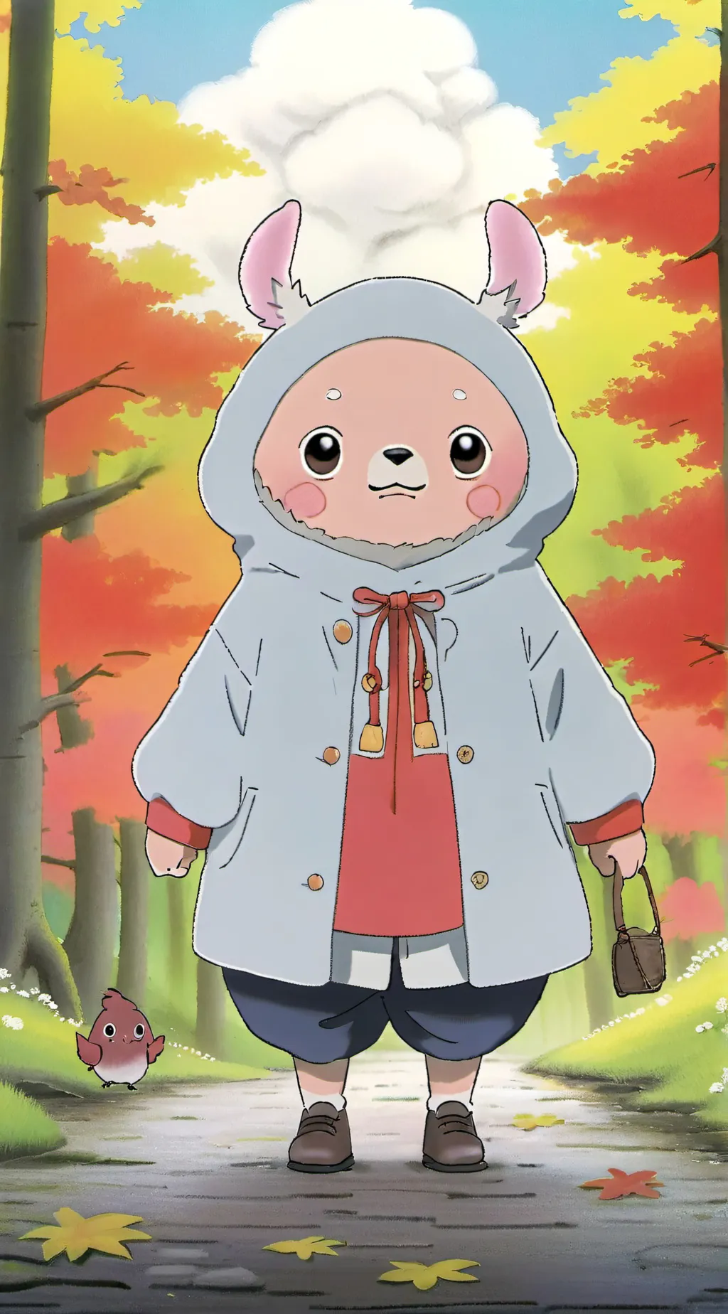 ai character: fatty background
