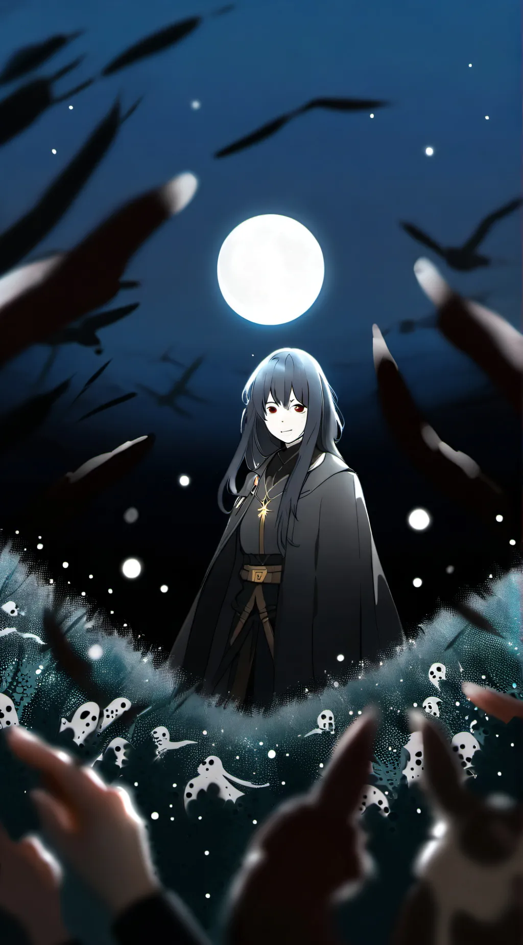 ai character: GIRL MUICHIRO background