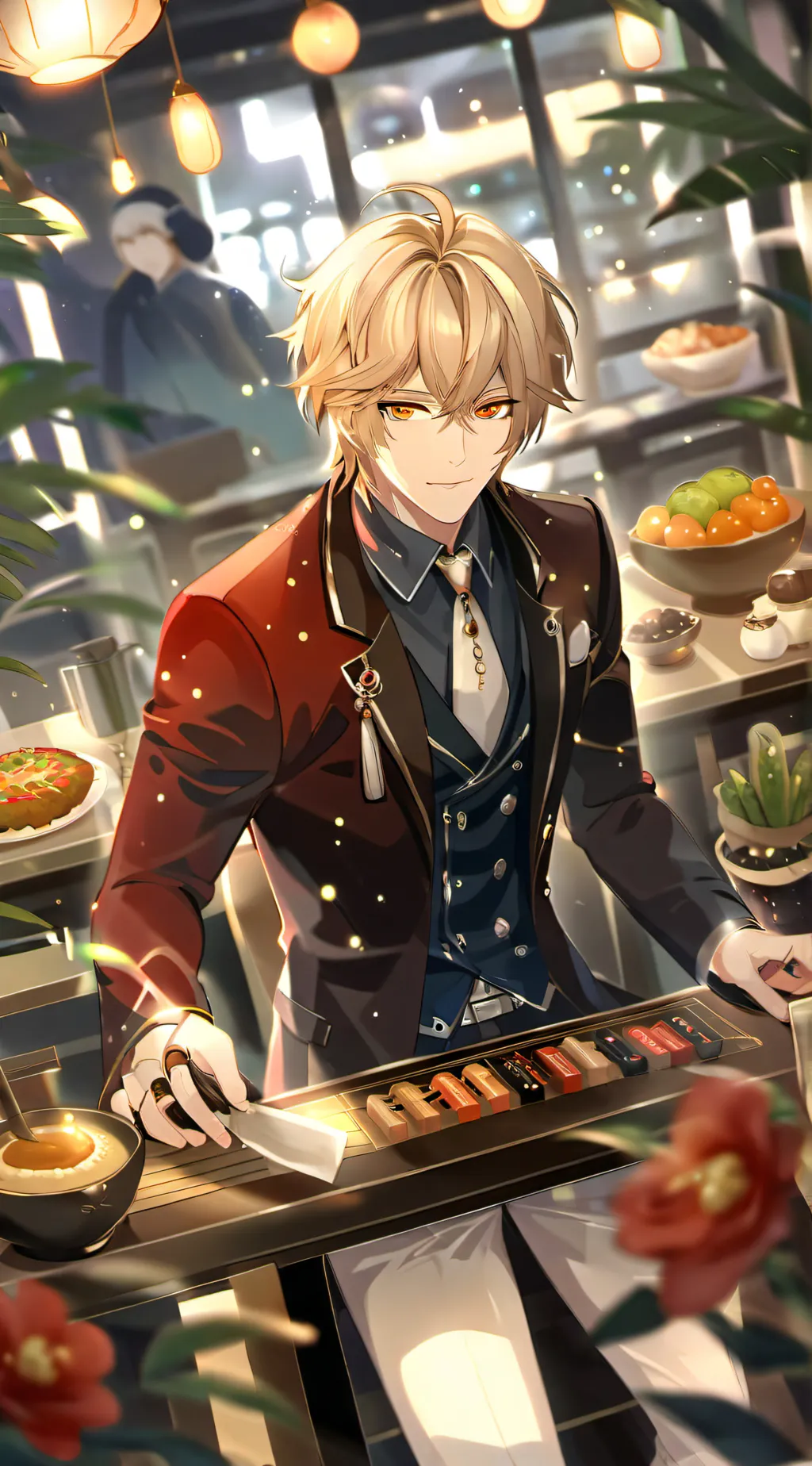 ai character: Ares background