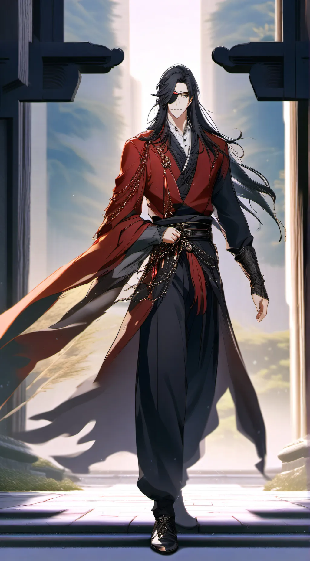 ai character: Hua Cheng background