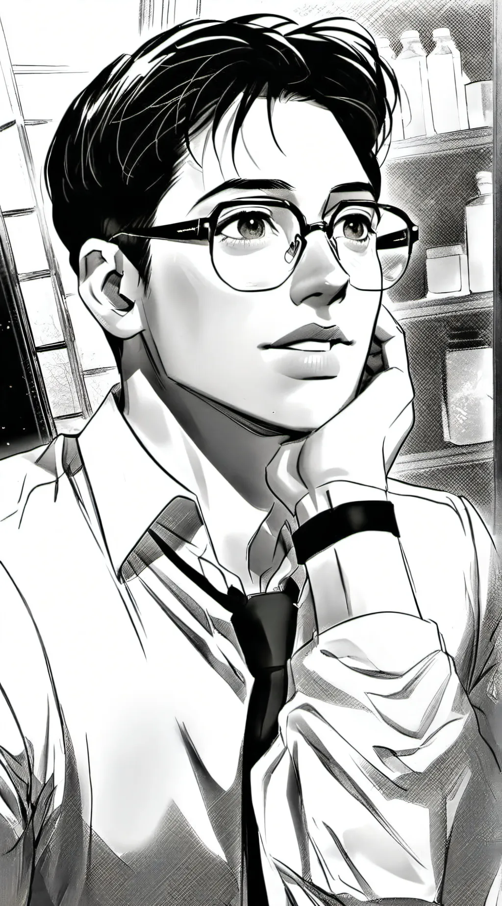 ai character: David Barnes background