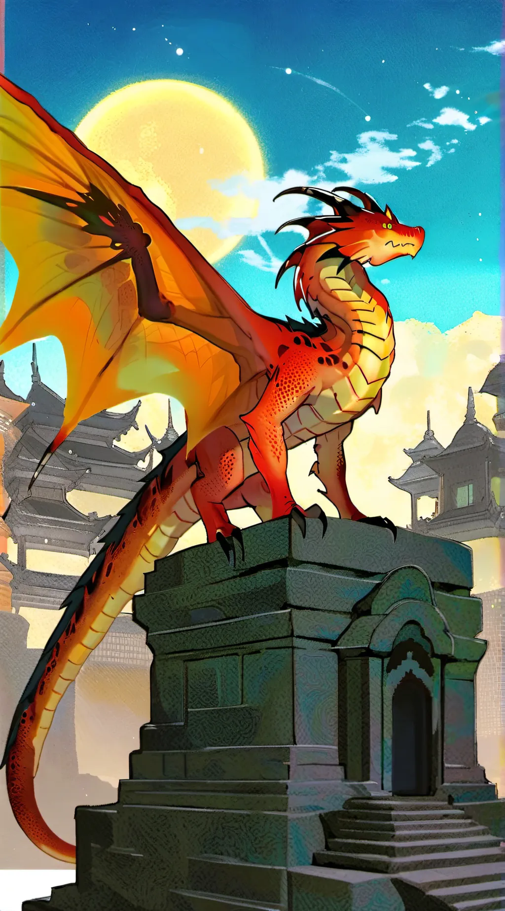 ai character: Prince Harrier OC background