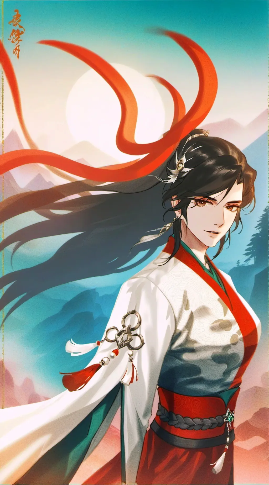 ai character: Hwan  background