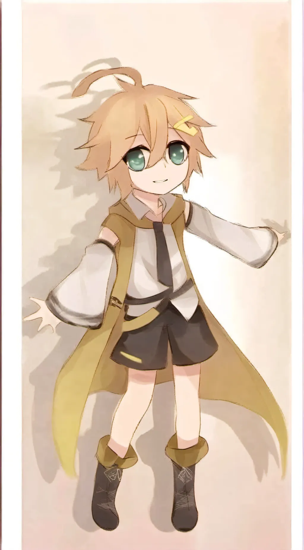 ai character: Little Len background