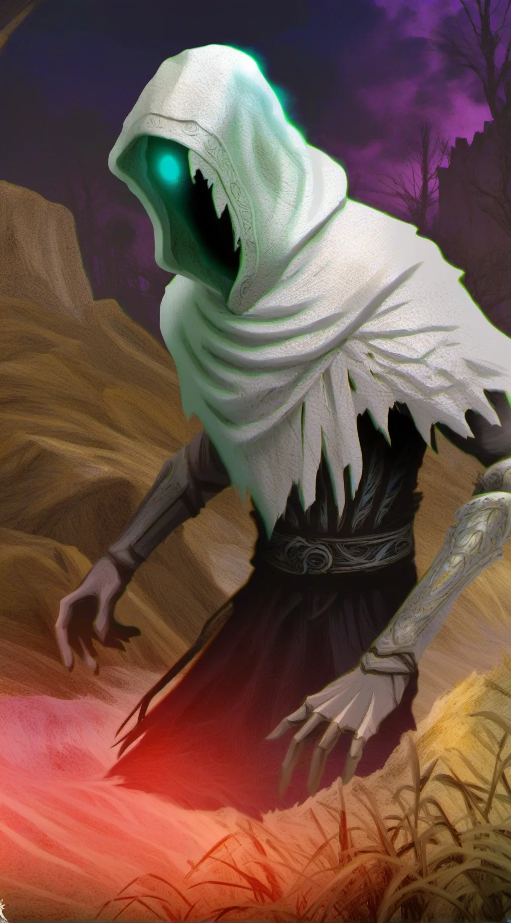 ai character: the shadow figure  background