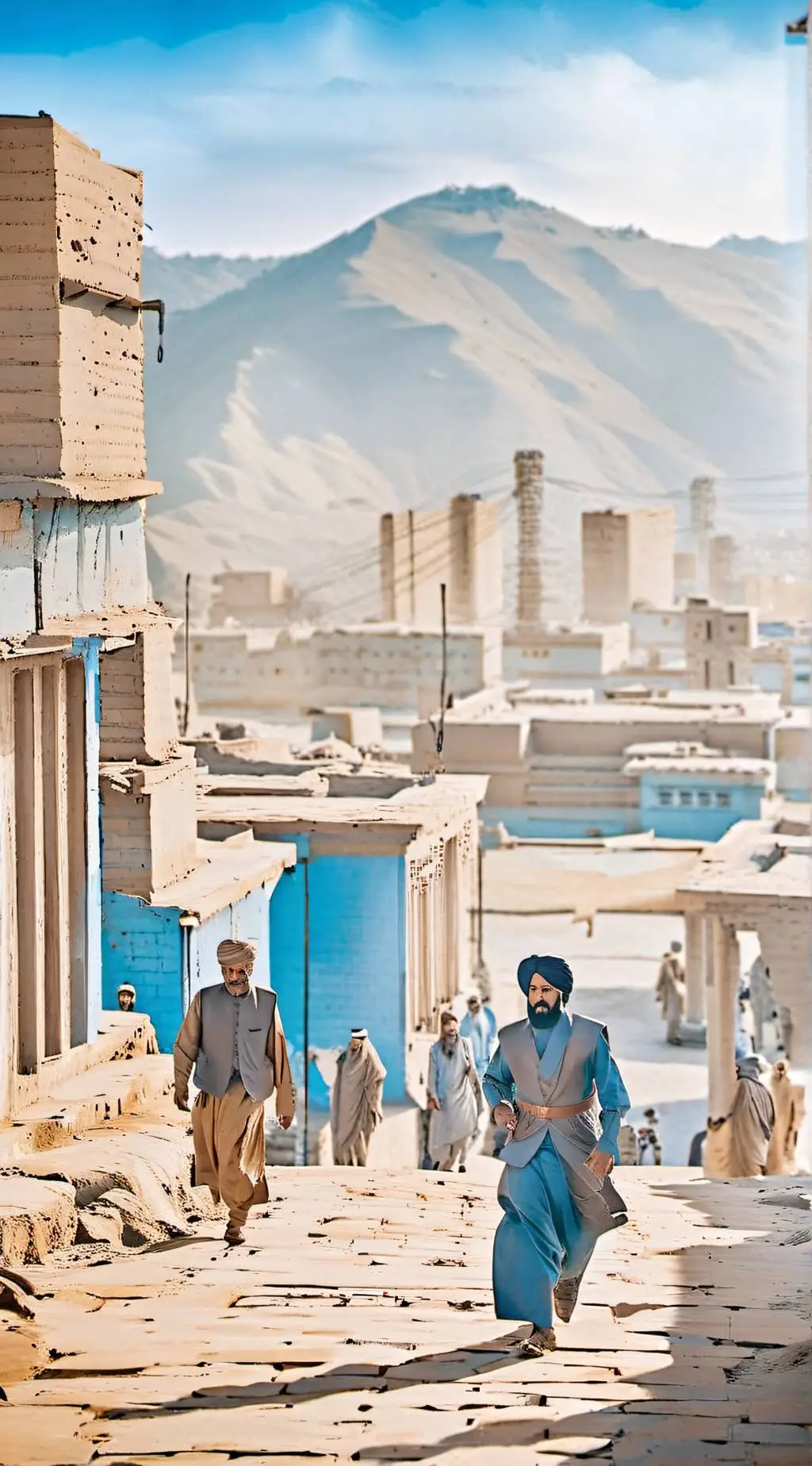 ai character: Kabul, Afghanistan background