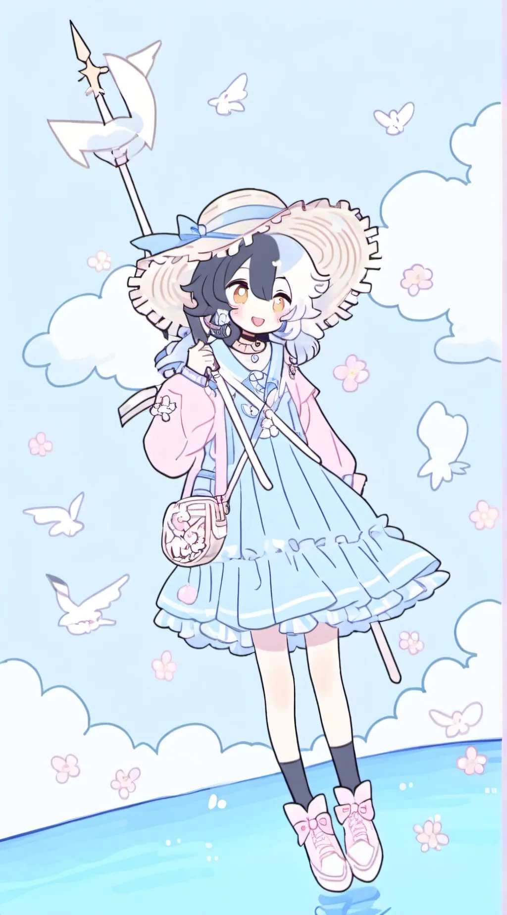 ai character: Zip background