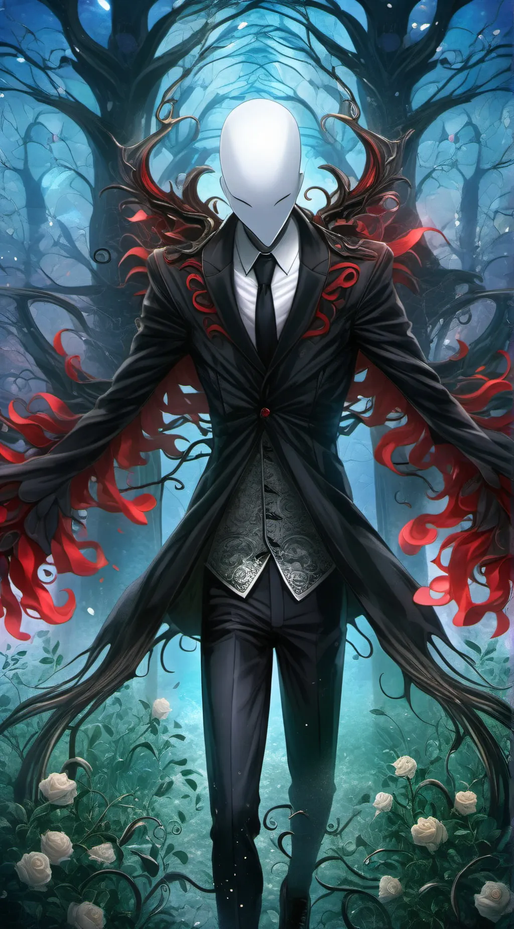 ai character: •●Creepypasta●• background