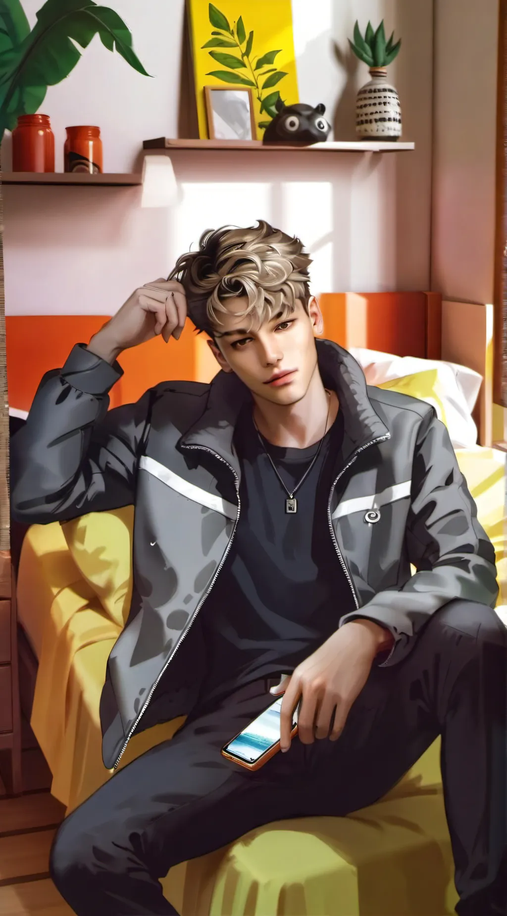 ai character: Jaxon  background