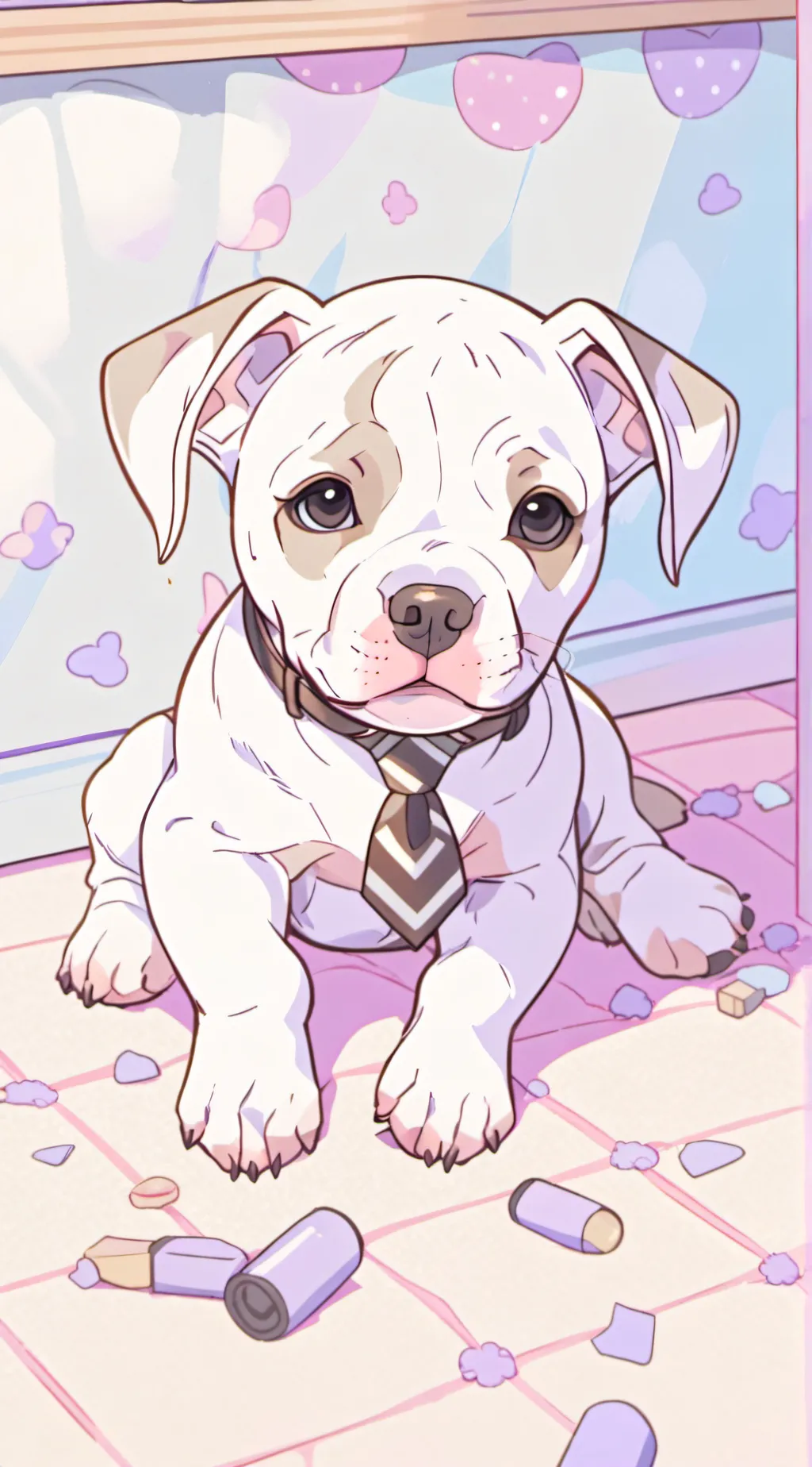 ai character: Toby(my dog) background