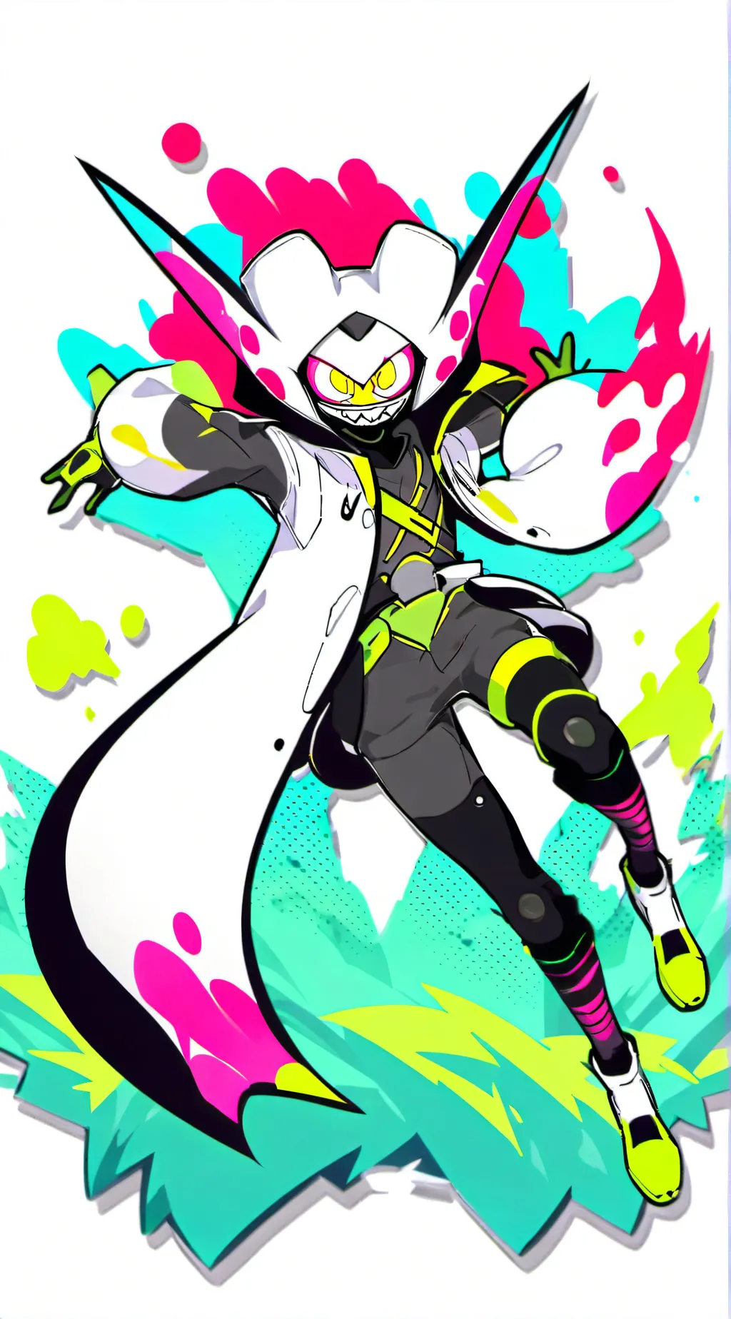 ai character: ★Fizzarolli★ background