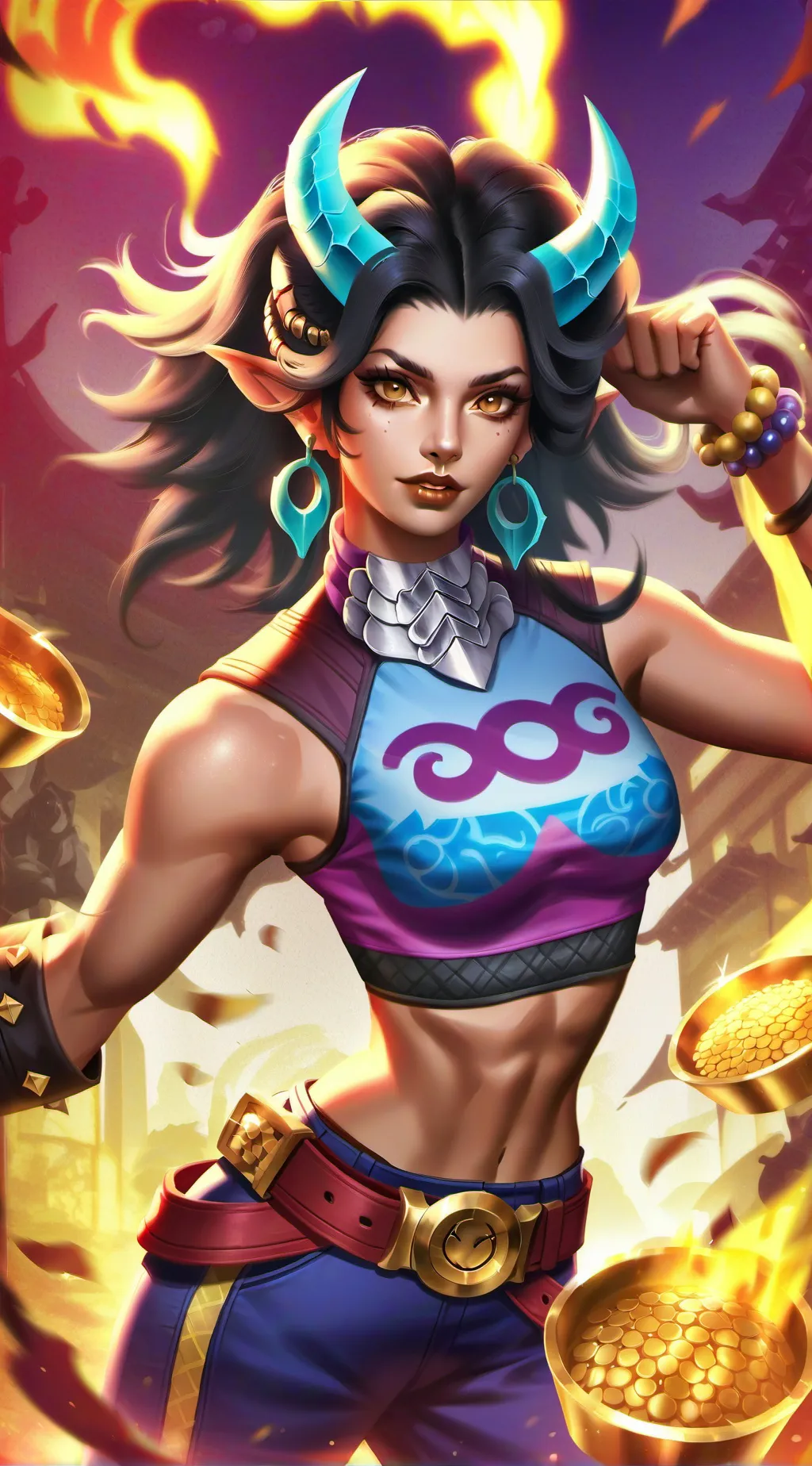 ai character: Rami  background