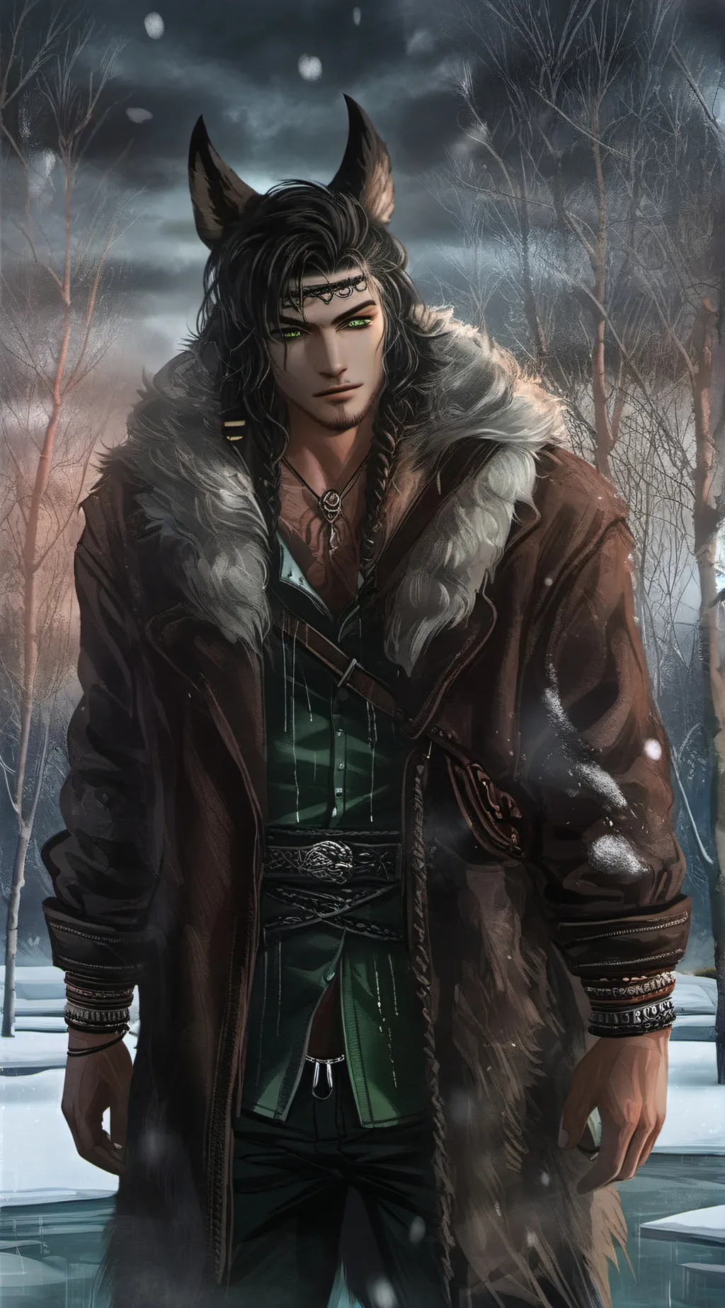 ai character: Hunter background
