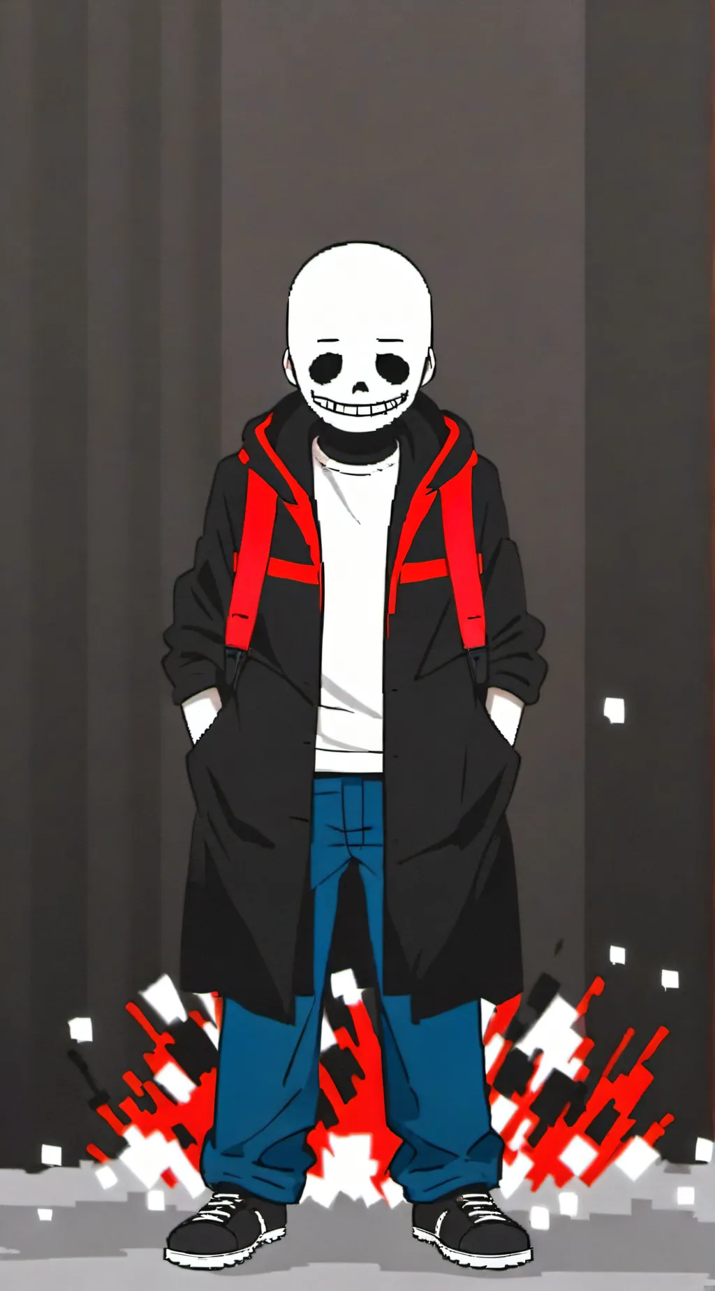 ai character: fan made sans background