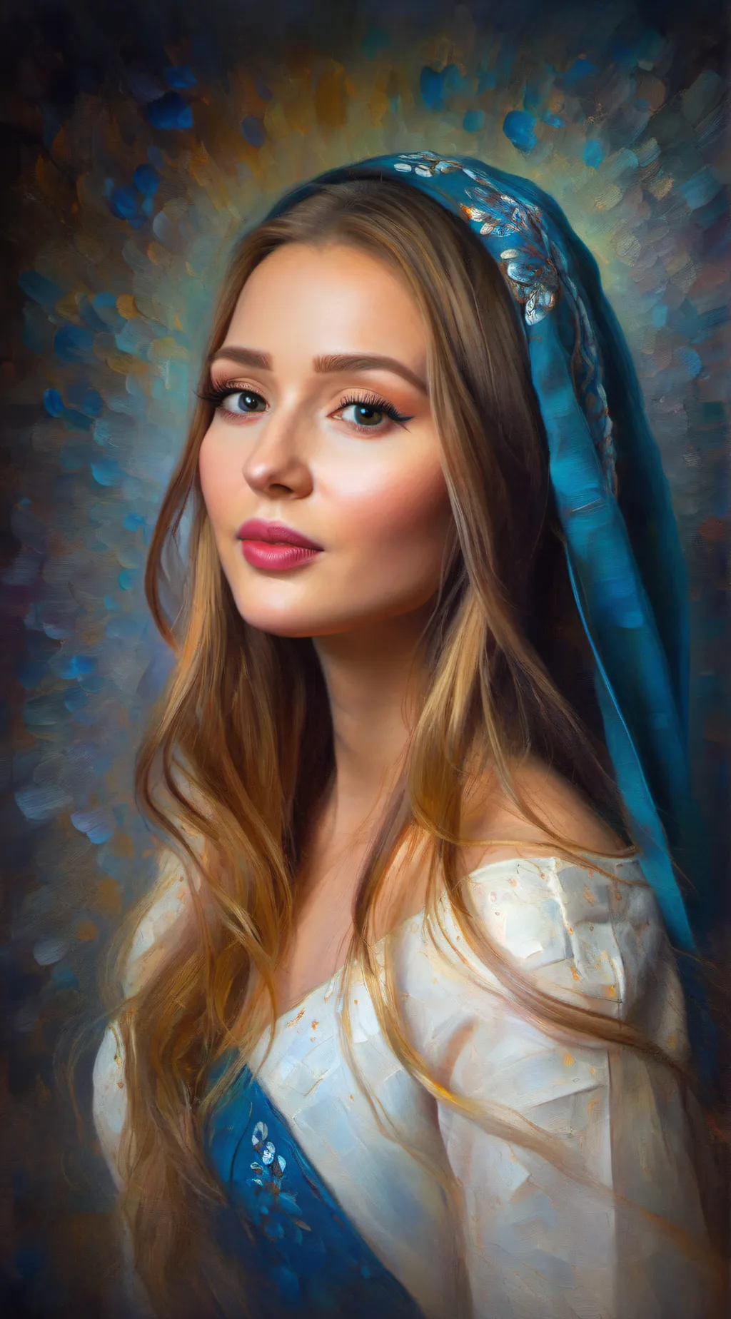 ai character: Masha  background
