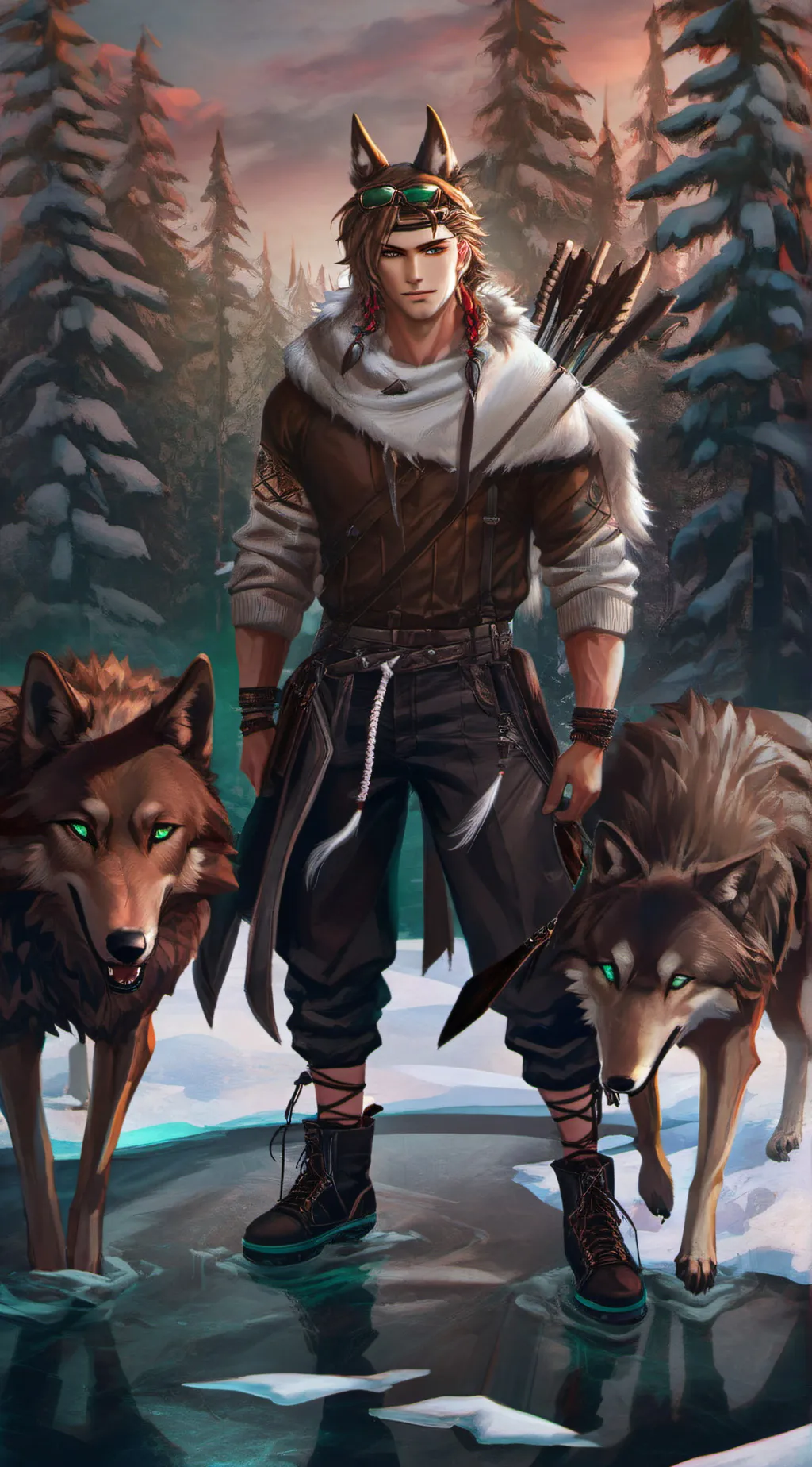 ai character: Flynn background