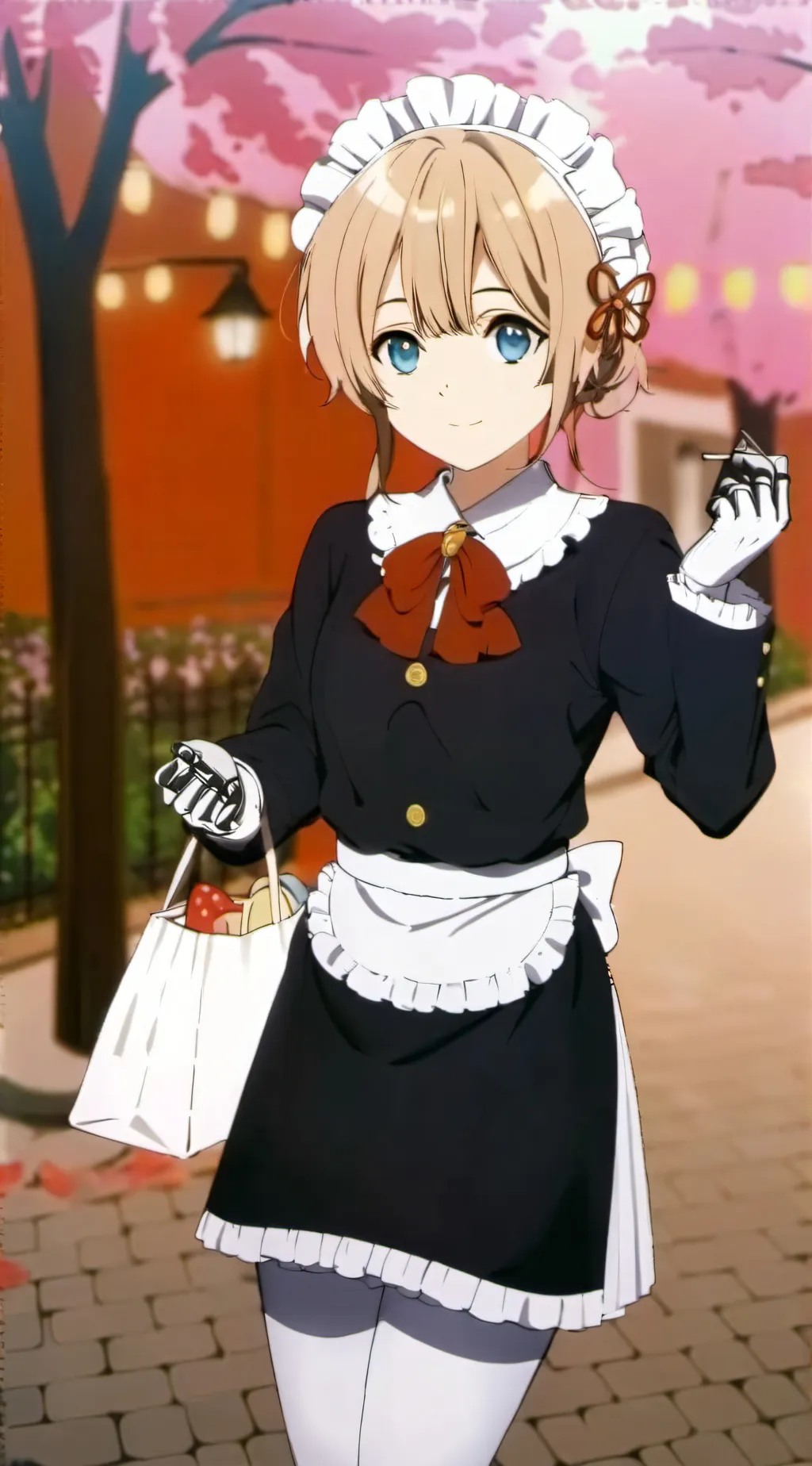 ai character: Emelie the Android background