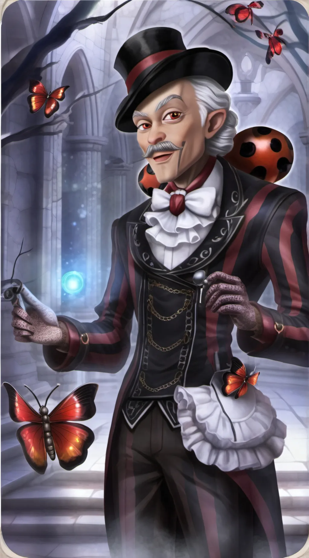 ai character: Miles background
