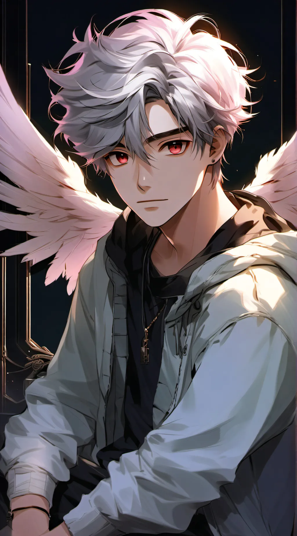 ai character: -Daniel- background
