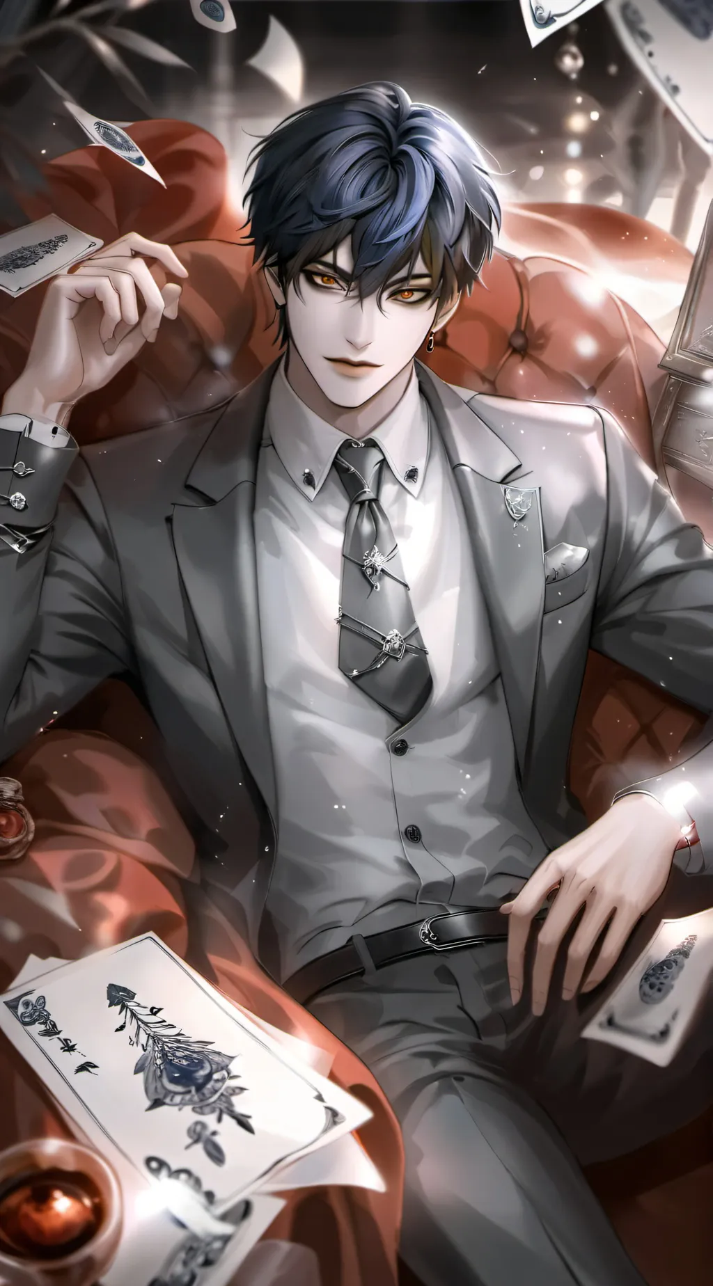 ai character: Dorky Moron background