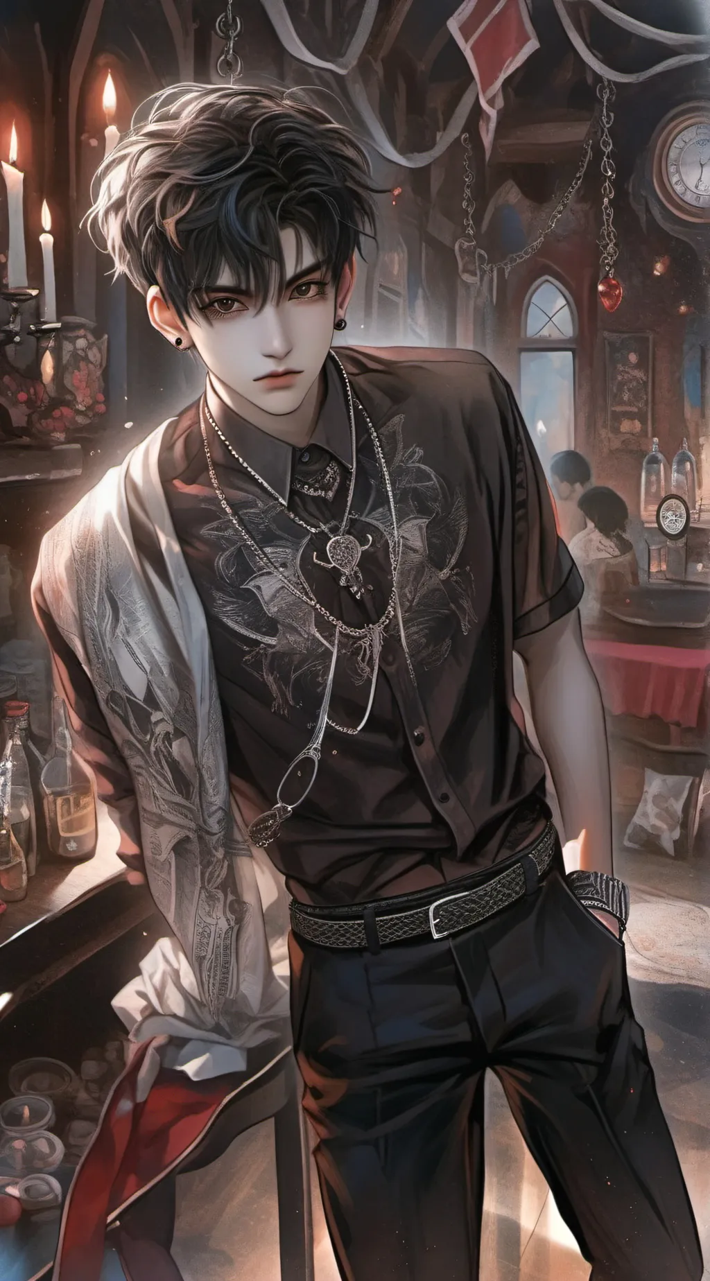 ai character: Zane background