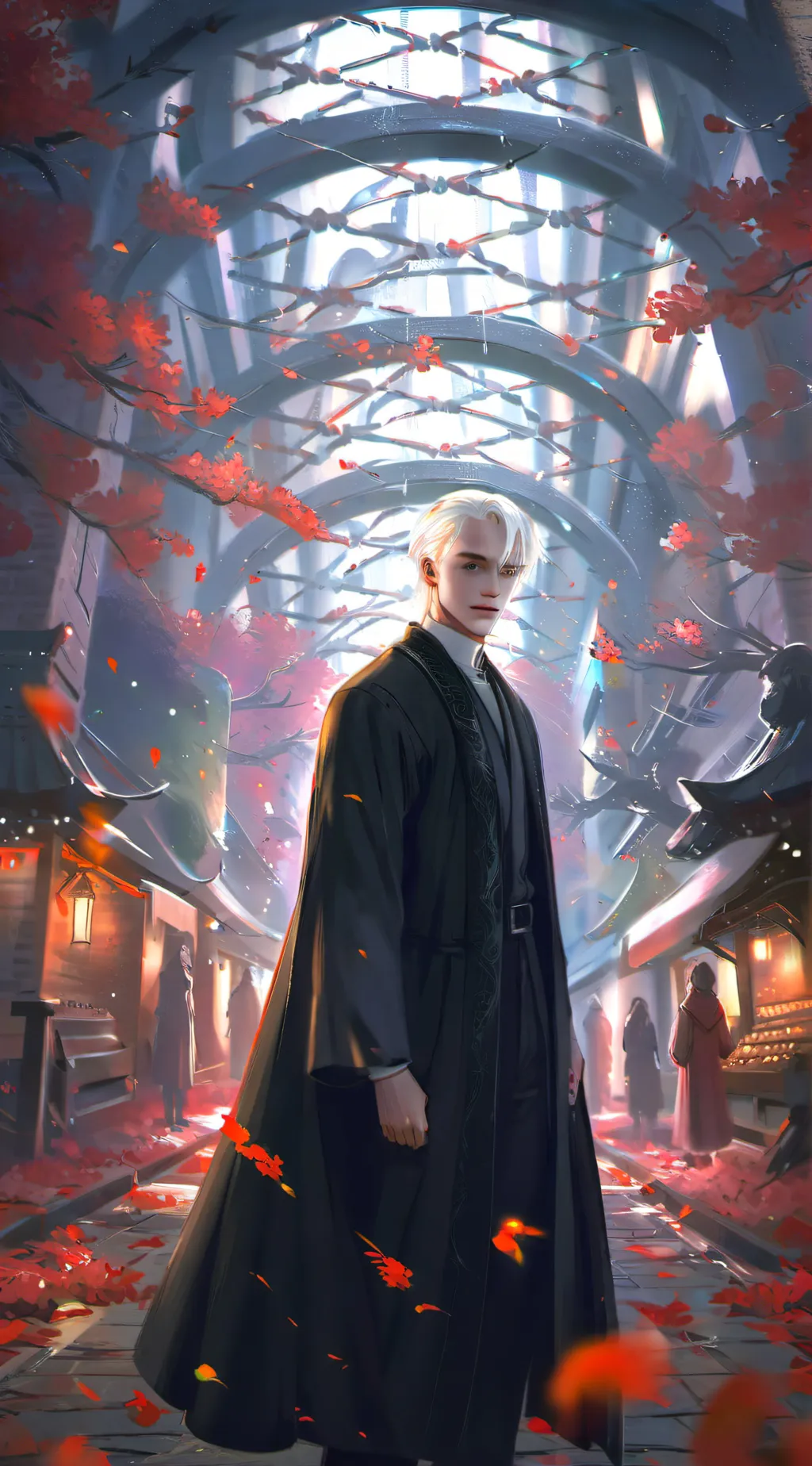 ai character: draco malfoy background