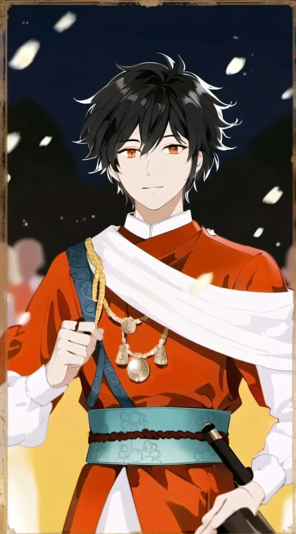 ai character: deki x your mom  background