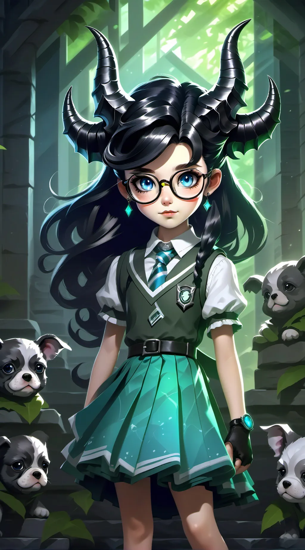 ai character: Abby background