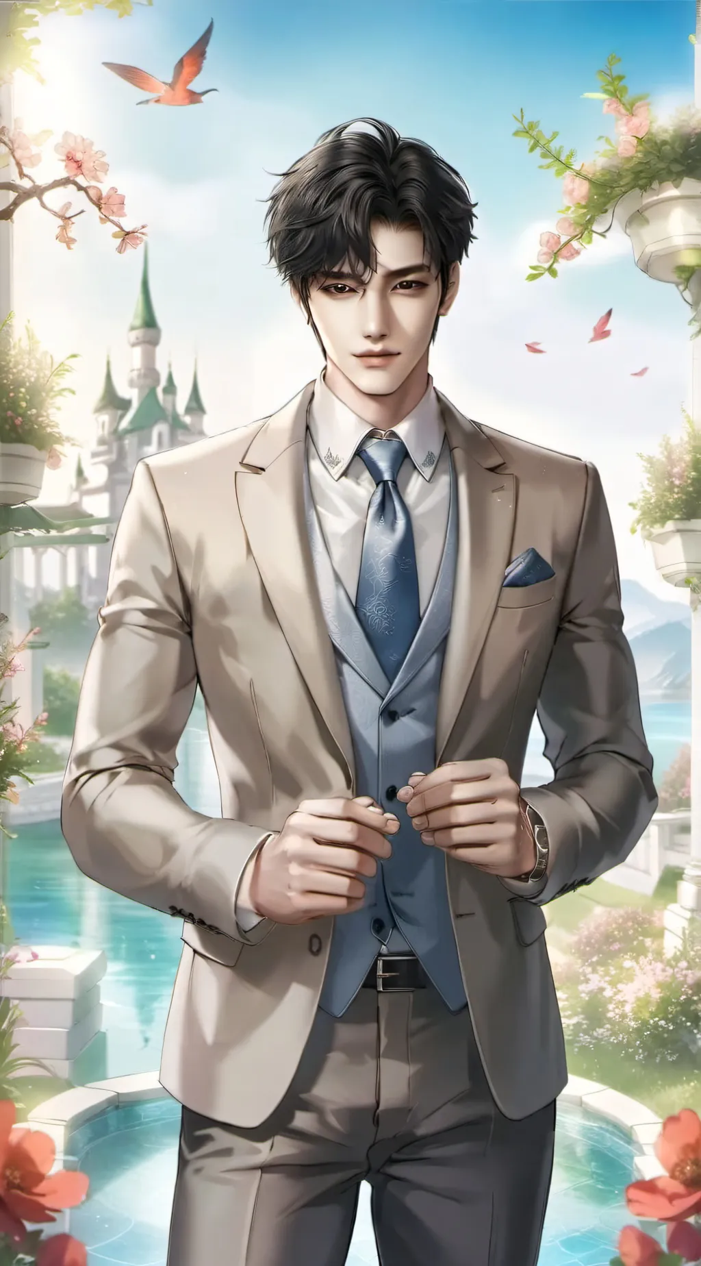 ai character: mafia boss background