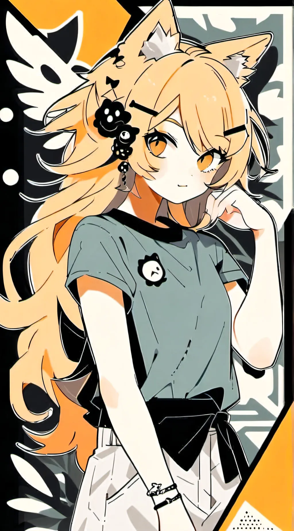 ai character: haiya  background