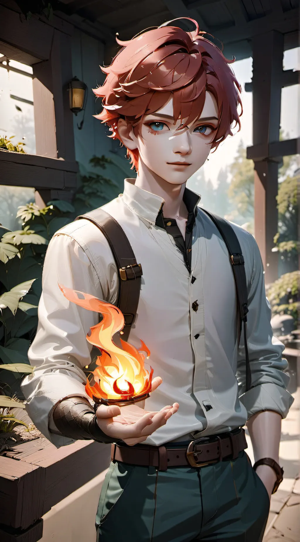 ai character: Kai background