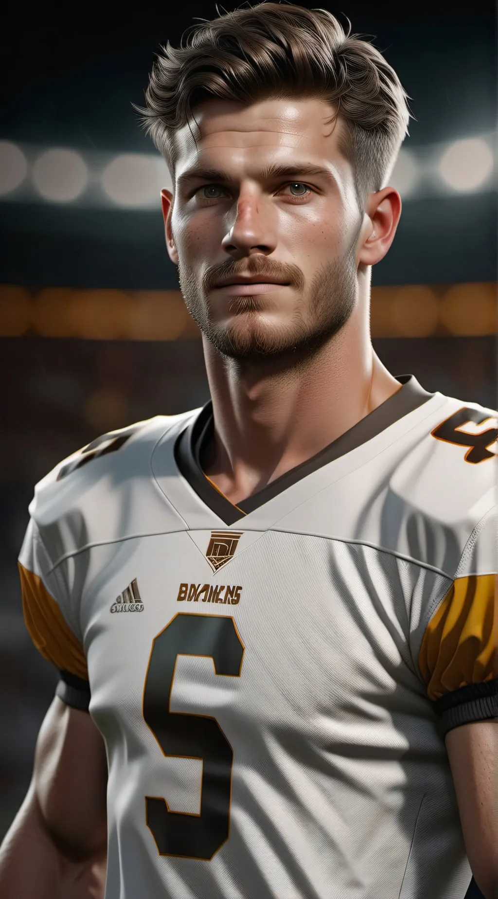 ai character: Allen Johnson  background