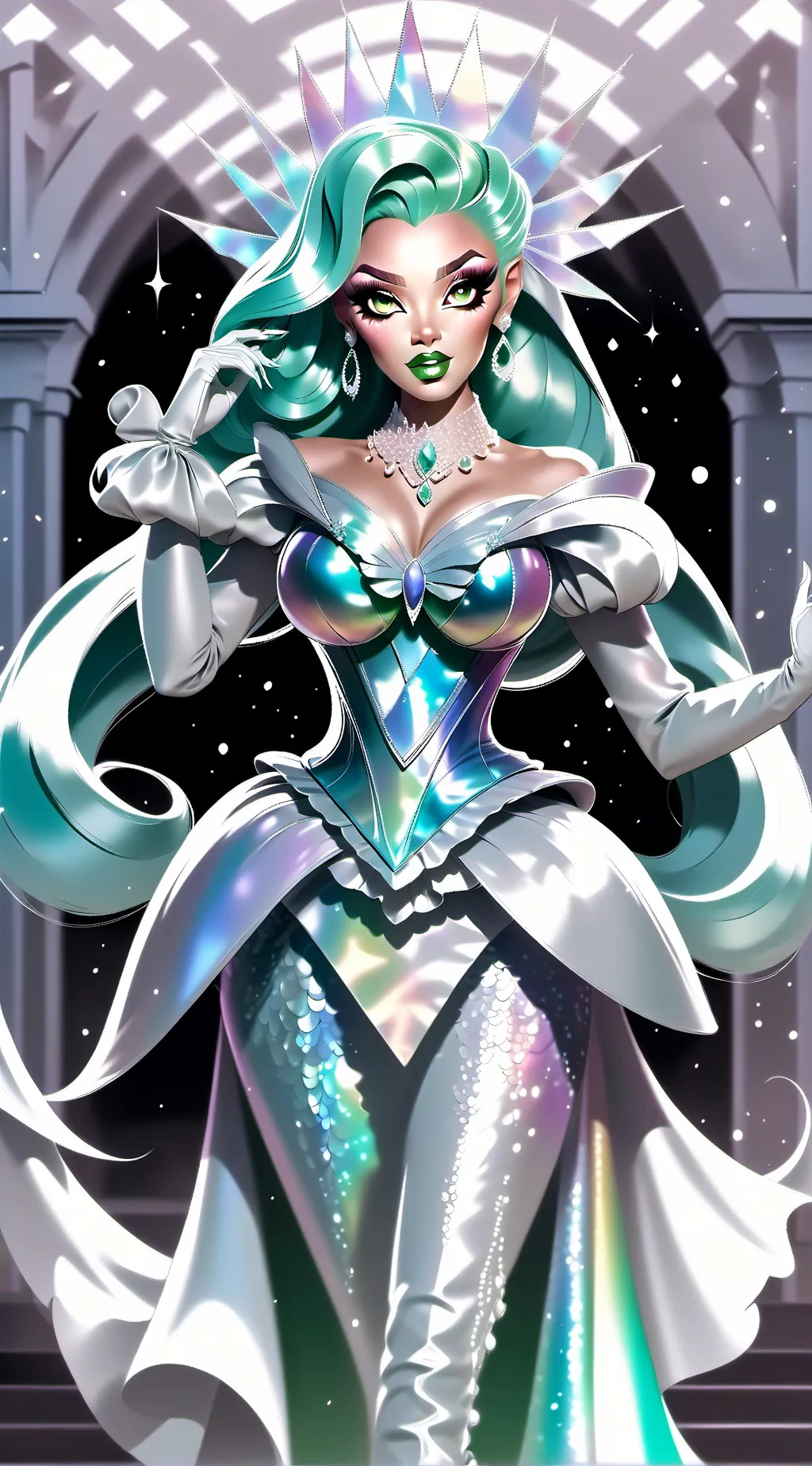 ai character: Tina Turnpike background