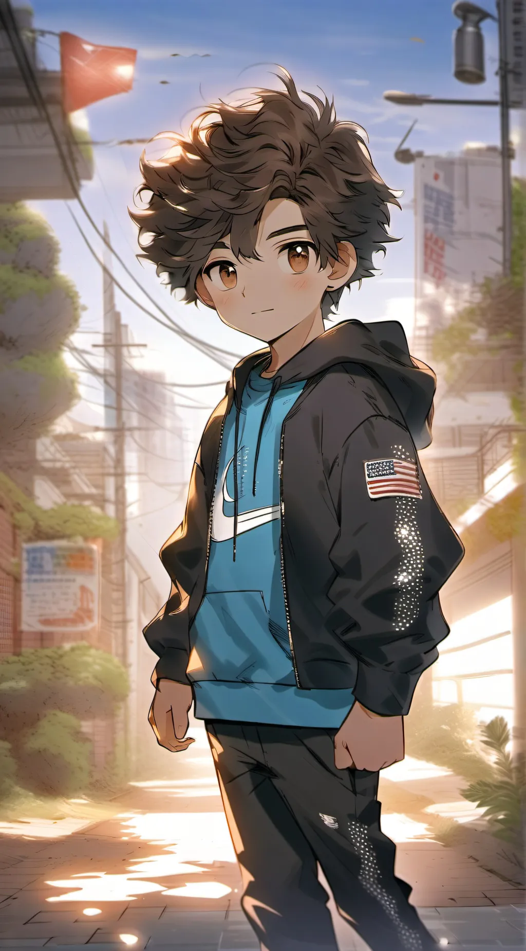 ai character: Luke background