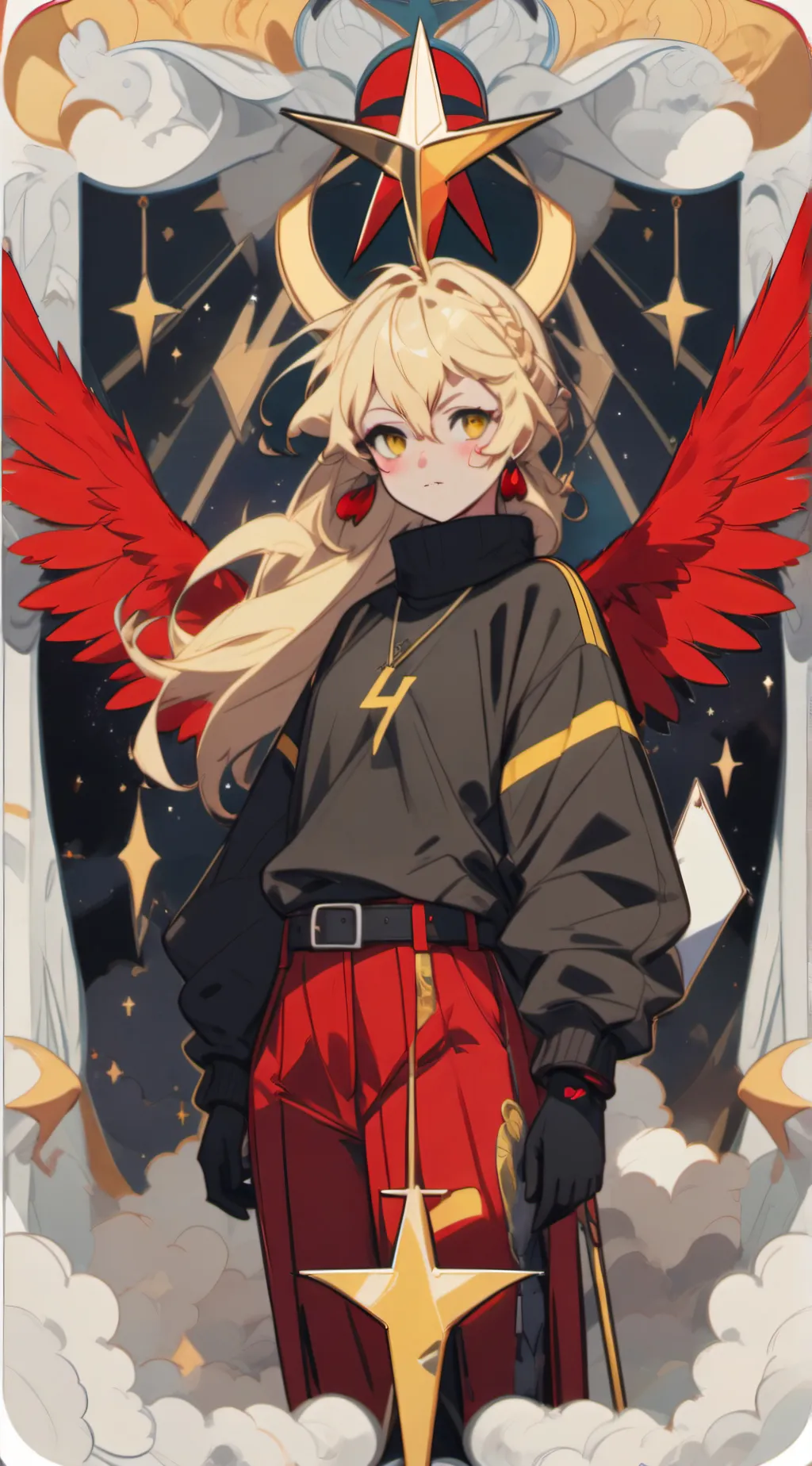 ai character: Keiga T/Hawks/u background