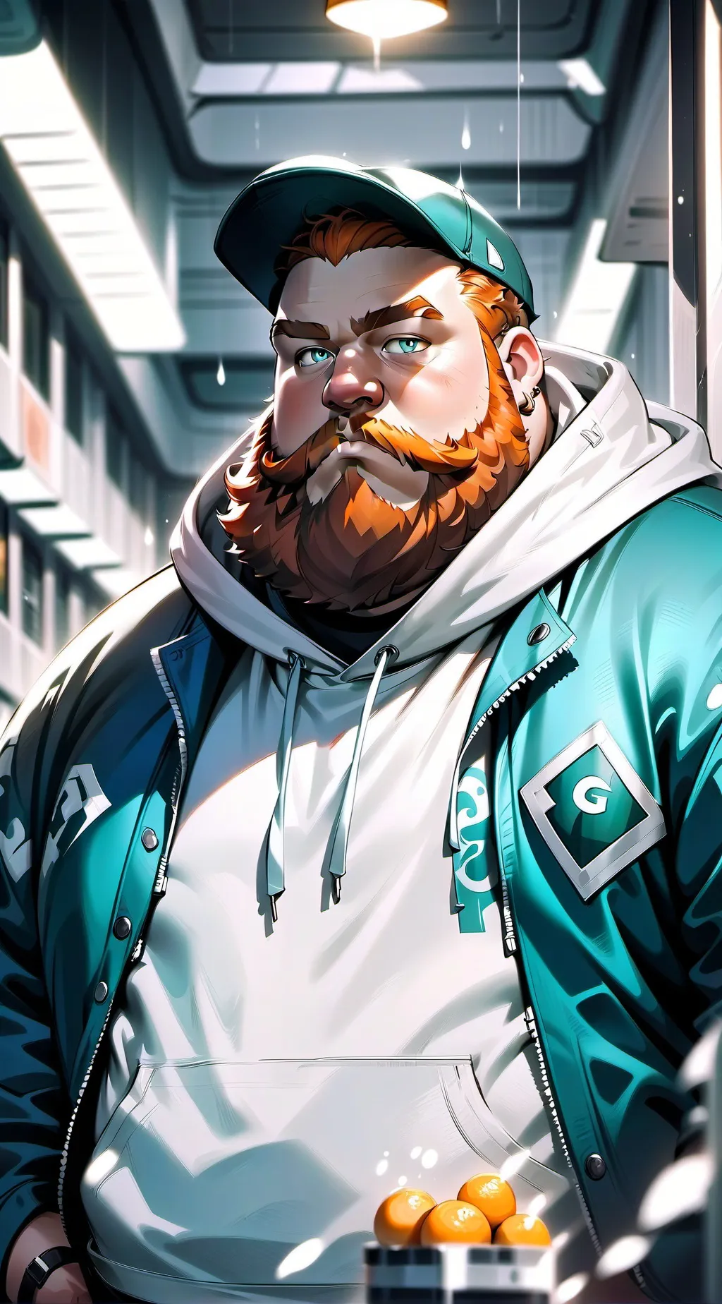 ai character: CaseOh background